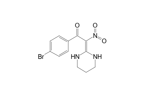 Hexahydro-2-[nitro(4-bromobenzoyl)methylene]pyrimidine