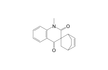 1-Methylspiro[2H,4H-quinoline-3,2'-bicyclo[2.2.2]oct-5'-ene]-2,4-dione