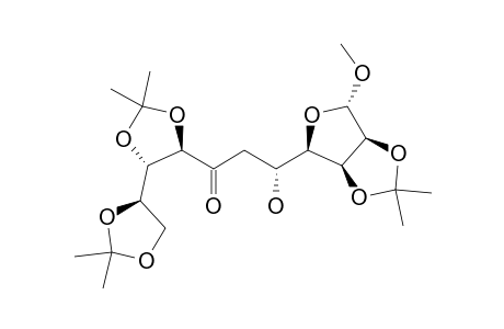 METHYL_6-DEOXY-2,3:8,9:10,11-TRI-O-ISOPROPYLIDENE-L-ARABINO-ALPHA-D-MANNO-UNDECOS-7-ULO-1,4-FURANOSE