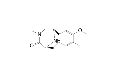 (1R,5S) 1,2,3,4,5,6-Hexahydro-1,5-imino-9-methoxy-3,8-dimethyl-4-oxo-3-benzazocine