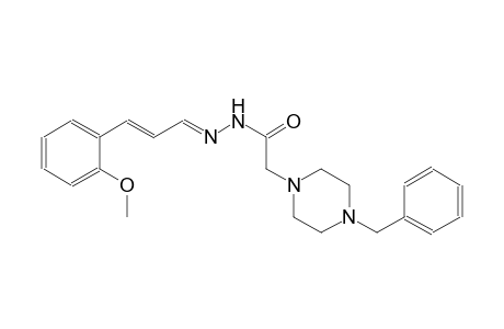 1-piperazineacetic acid, 4-(phenylmethyl)-, 2-[(E,2E)-3-(2-methoxyphenyl)-2-propenylidene]hydrazide