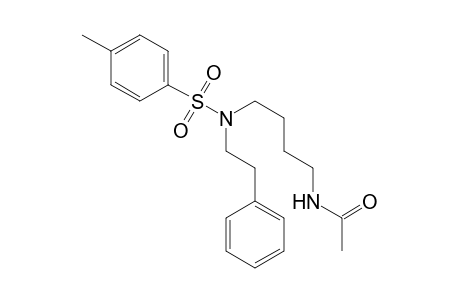 Acetamide, N-[4-[[(4-methylphenyl)sulfonyl](2-phenylethyl)amino]butyl]-