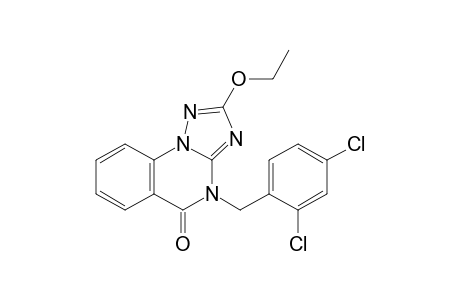 4-(2,4-Dichlorobenzyl)-2-ethoxy-4H-[1,2,4]triazolo[1,5-a]quinazolin-5-one