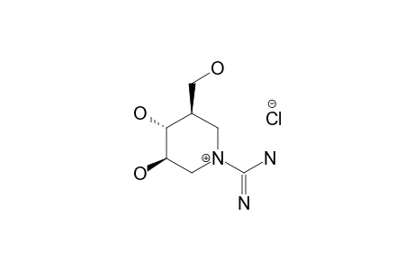 (3R,4R,5R)-3,4-DIACETOXY-5-(HYDROXYMETHYL)-PIPERIDINE-1-CARBOXAMIDINE-HYDROCHLORIDE