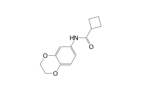 N-(2,3-dihydro-1,4-benzodioxin-6-yl)cyclobutanecarboxamide