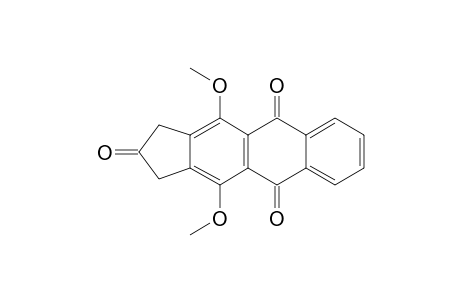 4,11-dimethoxy-1H-cyclopent[b]anthracene-2,5,10(3H)-trione