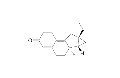 Cyclopropa[3,4]cyclopenta[1,2-a]naphthalen-3(2H)-one, 1,5,6,6a,6b,7,7a,8-octahydro-6a-methyl-7a-(1-methylethyl)-, [6aR-(6a.alpha.,6b.beta.,7a.beta.)]-