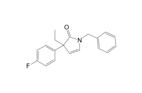 N-Benzyl-3-ethyl-3-(4-fluorophenyl)-1,3-dihydropyrrol-2-one