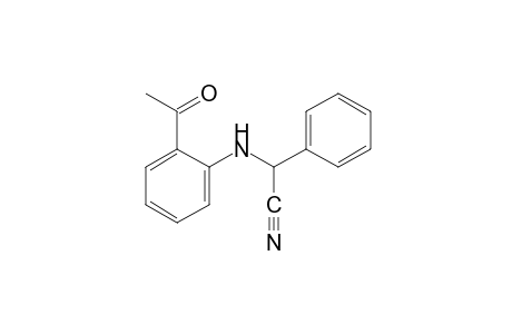 (o-acetylanilino)phenylacetonitrile