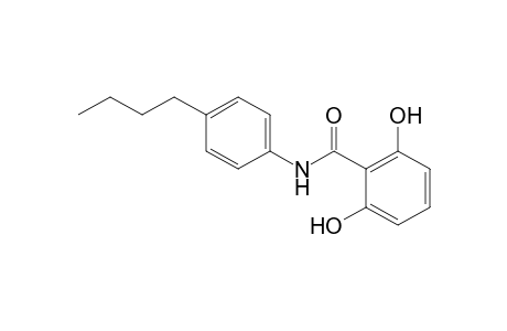 Benzamide, N-(4-butylphenyl)-2,6-dihydroxy-