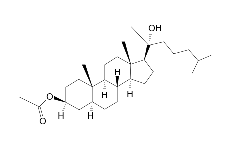 5α-cholestane-3β,20α-diol, 3-acetate