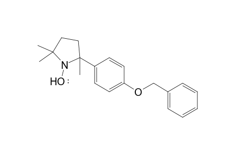 2,5,5-Trimethyl-2-(4-benzyloxyphenyl)pyrrolidin-1-yloxy radical