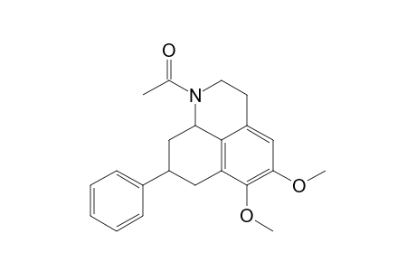1-Acetyl-5,6-dimethoxy-8-phenyl-2,3,7,8,9,9a-hexahydro-1H-benzo[d,e]quinoline