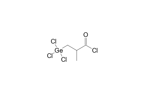 2-Methyl-3-(trichlorogermyl)-propionyl chloride
