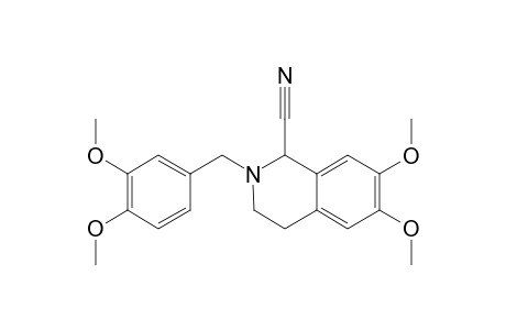 1-CYANO-2-(3',4'-DIMETHOXYBENZYL)-6,7-DIMETHOXY-1,2,3,4-TETRAHYDROISOQUINOLINE