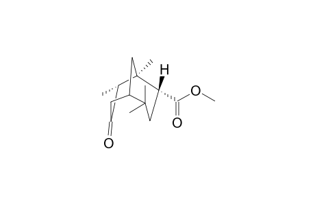 (+)-Methyl (1S,4R,5R,6R)-4,5,8,8-Tetramethyl-6-cyanoobicyclo[3.3.1]nonan-3-one-6-carboxylate