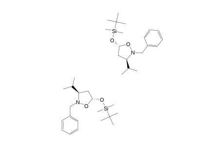 TRANS-2-BENZYL-5-(TERT.-BUTYLDIMETHYLSILOXY)-3-ISOPROPYLISOXAZOLIDINE