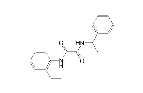 ethanediamide, N~1~-(2-ethylphenyl)-N~2~-(1-phenylethyl)-