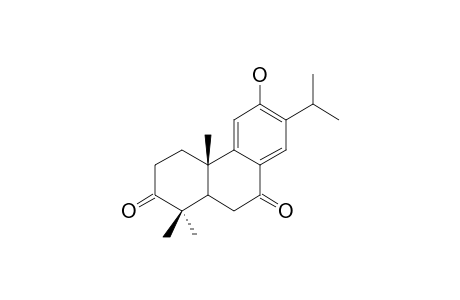(4aS)-6-hydroxy-7-isopropyl-1,1,4a-trimethyl-3,4,10,10a-tetrahydrophenanthrene-2,9-quinone