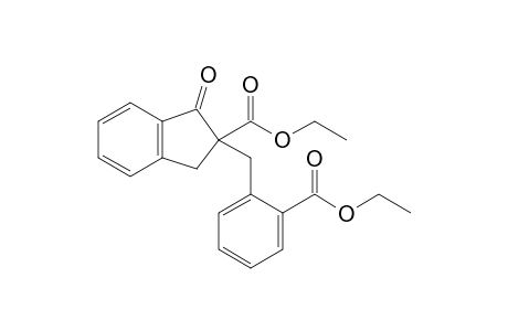 2-Ethoxycarbonyl-2-(2-(ethoxycarbonyl)phenylmethyl)-1-indanone