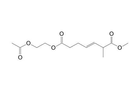 O7-(2-ACETOXYETHYL)-O1-METHYL-(3E)-2-METHYL-3-HEPTENEDIOATE