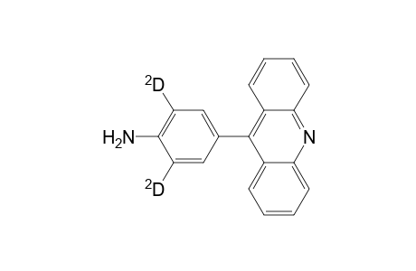 9-(4-amino-3,5-dideutero-phenyl)-acridine