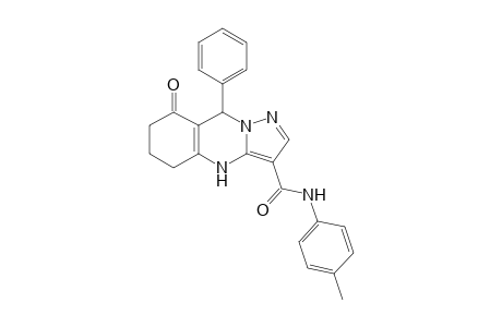 9-Phenyl-8-oxo-N-(p-tolyl)-4,5,6,7,8,9-hexahydropyrazolo[5,1-b]-quinazoline-3-carboxamide