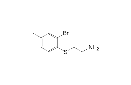 2-(2-Bromo-4-methylphenylsulfanyl)ethylamine