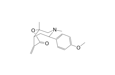 furo[2,3-c]pyridin-2(3H)-one, hexahydro-5-(4-methoxyphenyl)-6,7a-dimethyl-3-methylene-