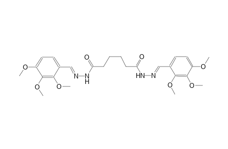 hexanedioic acid, bis[2-[(E)-(2,3,4-trimethoxyphenyl)methylidene]hydrazide]