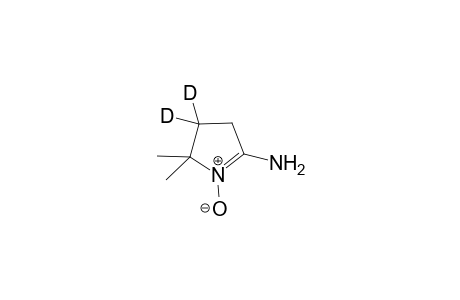 5,5-Dimethyl-1-oxy-4,5-dihydro-3H-[4,4-D2]pyrrol-2-ylamine