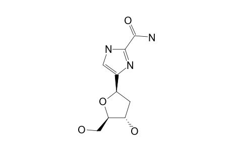 5-(2'-DEOXY-beta-D-RIBOFURANOSYL)-1H-IMIDAZOLE-2-CARBOXAMIDE