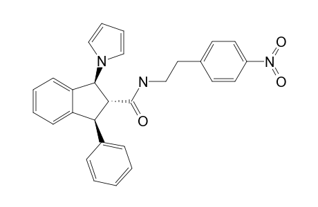 (TRANS,TRANS)-N-(4-NITROPHENETHYL)-1-PHENYL-3-PYRROL-1-YLINDAN-2-CARBOXYAMIDE