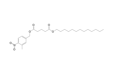 Glutaric acid, 3-methyl-4-nitrobenzyl tridecyl ester