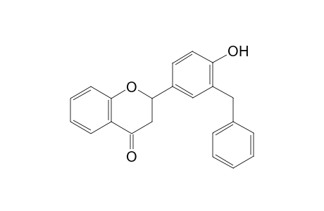 4'-Hydroxy-3'-benzylflavanone