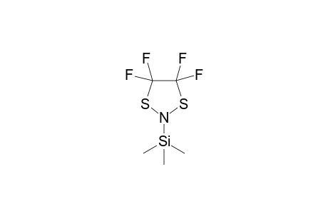 4,4,5,5-Tetrafluoro-2-(trimethylsilyl)-1,3,2-dithiazolidine