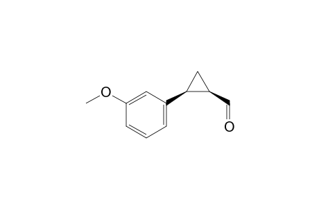 cis-2-(3-Methoxyphenyl)cyclopropanecarbaldehyde