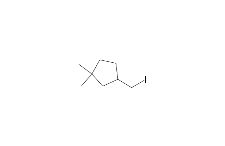 3-(iodomethyl)-1,1-dimethylcyclopentane