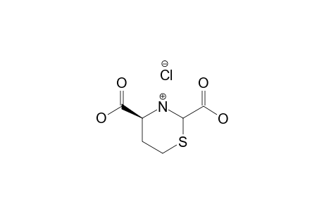 4S-1,3-THIAZANE-2,4-CARBOXYLIC-ACID-HYDROCHLORIDE