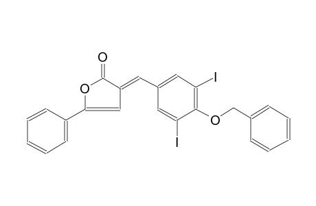 (3E)-3-[4-(benzyloxy)-3,5-diiodobenzylidene]-5-phenyl-2(3H)-furanone