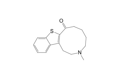 Benzothieno[3,2-d]azecin-8(1H)-one, 2,3,4,5,6,7-hexahydro-3-methyl-