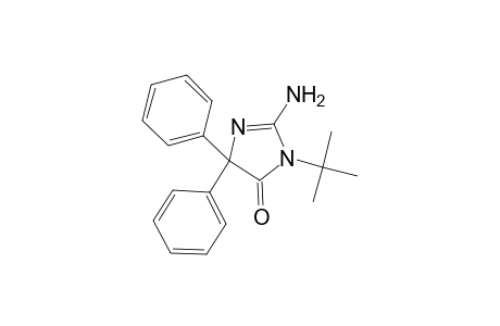 2-Amino-3-tert-butyl-5,5-diphenyl-2-imidazolin-4-one