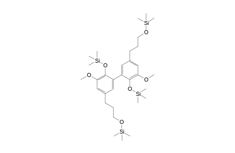 3-[3-methoxy-5-[3-methoxy-2-trimethylsilyloxy-5-(3-trimethylsilyloxypropyl)phenyl]-4-trimethylsilyloxy-phenyl]propoxy-trimethyl-silane