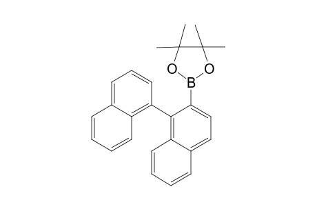 4,4,5,5-tetramethyl-2-[1-(1-naphthalenyl)-2-naphthalenyl]-1,3,2-dioxaborolane