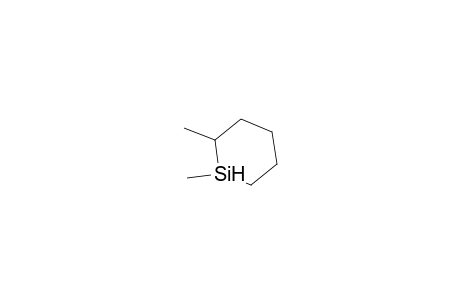 cis-1,2-Dimethylsilacyclohexane
