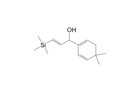 1,5-Cyclohexadiene-1-methanol, 4,4-dimethyl-.alpha.-[2-(trimethylsilyl)ethenyl]-, (E)-