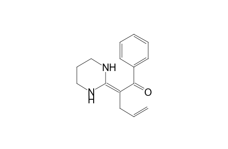 2-(1,3-diazinan-2-ylidene)-1-phenyl-4-penten-1-one