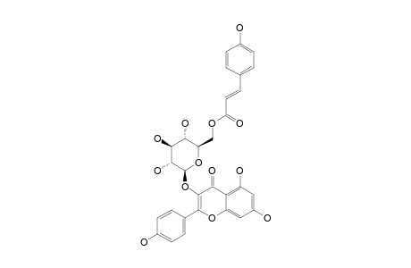 TILIROSIDE;KAEMPFEROL-3-O-BETA-D-[6''-(E)-PARA-COUMAROYL]-GLUCOPYRANOSIDE