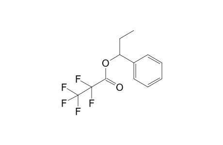 1-Phenylpropyl pentafluoro propanoate