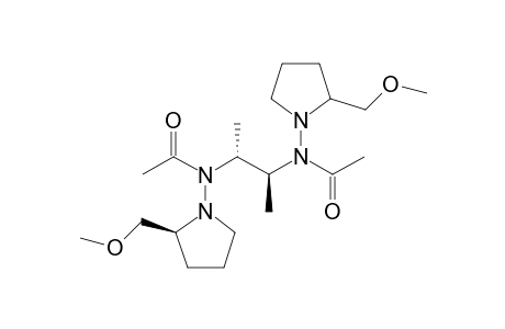 (1R,2R,2'S,2''S)-(-)-N-{2-[Acetyl-(2-methoxymethylpyrrolidine-1-yl)amino]-1-methylpropyl}-N-(2-methoxymethylpyrrolidin-1-yl)acetamide